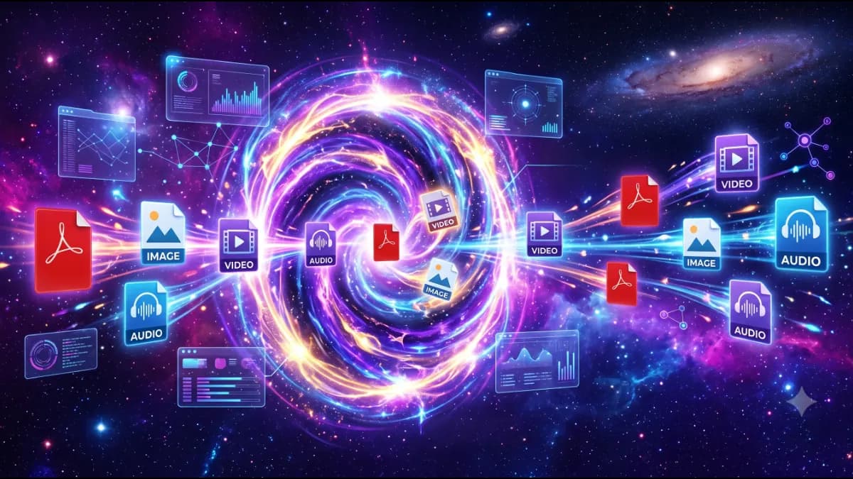 Convert Galaxy free online file converter tool converting PDF, image, video and audio files